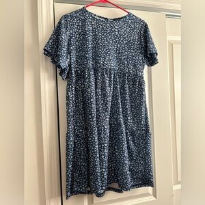 Boohoo Floral Smock Dress